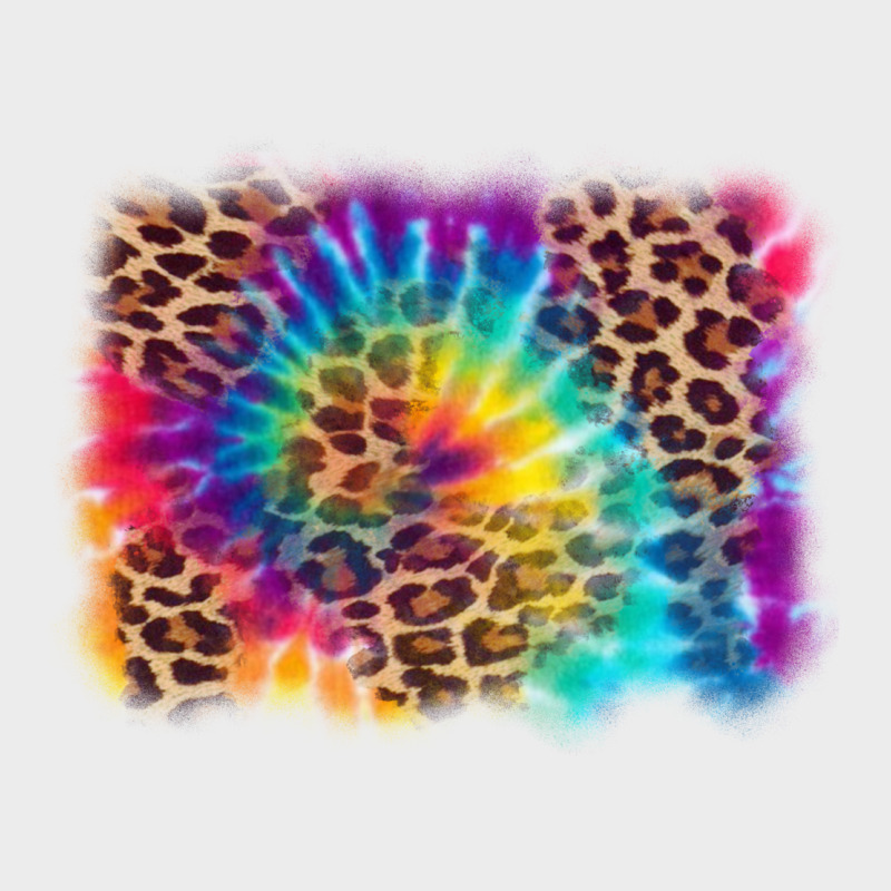 Leopard Tie Dye Background Urban Hoodie by Zillion Design Studio | Teevron