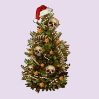 Skeleton Merry Christmas Tree Premium Hoodie | Teevron