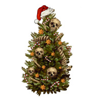 Skeleton merry christmas tree | Teevron
