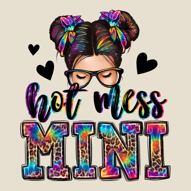 Mess Mini Messy Bun Urban Hoodie by Zillion Design Studio | Teevron