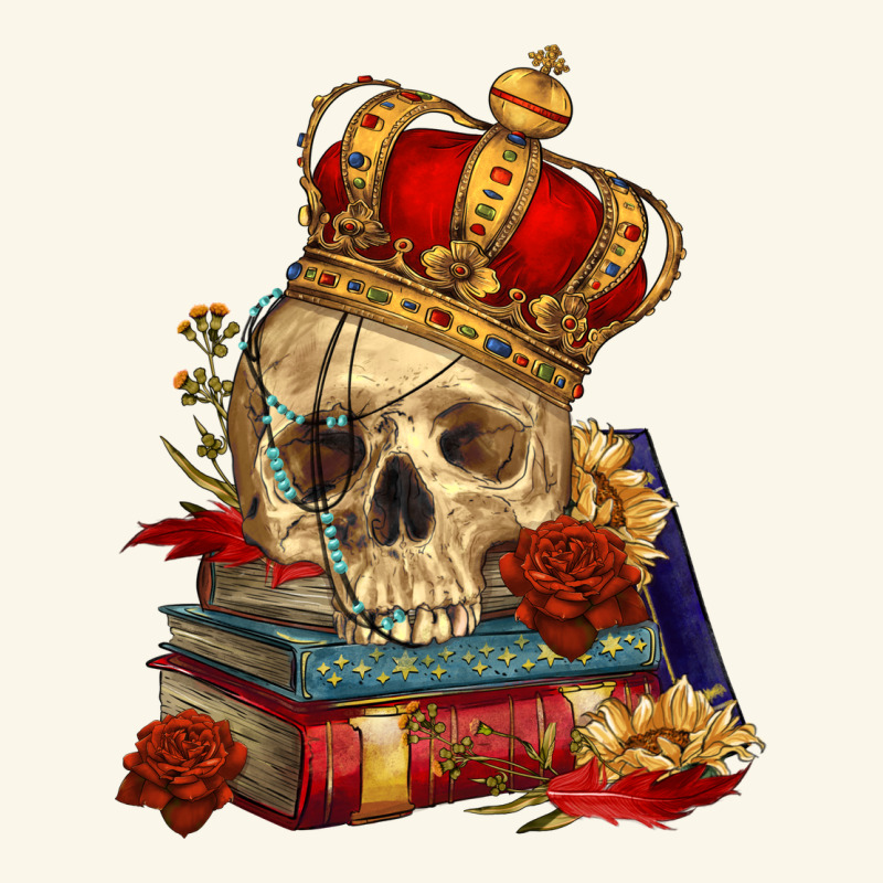 Skull With Crown Premium Hoodie by RanaPortraitStore | Teevron