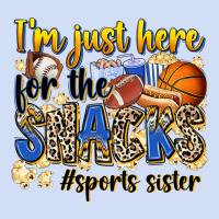 Im Just Here For The Snacks Sports Sister Urban Hoodie | Teevron