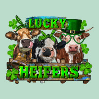 St Patricks Day Lucky Heifers Premium Hoodie | Teevron
