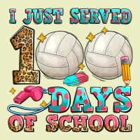 I Just Served 100 Days Of School Volleyball Urban Hoodie | Teevron