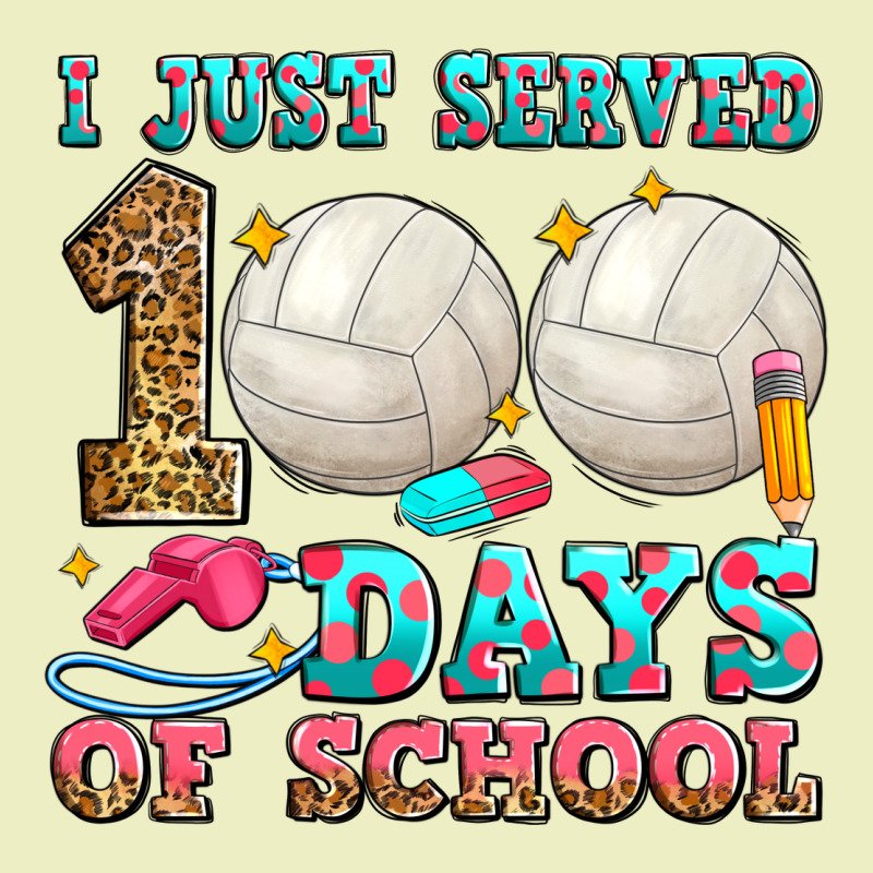 I Just Served 100 Days Of School Volleyball Urban Hoodie by Zillion Design Studio | Teevron