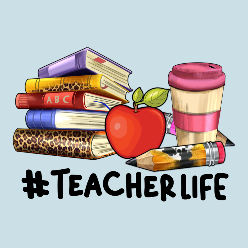 Teacher Life With Books  Pen And Coffee Ladies Tee by Artiststas | Teevron