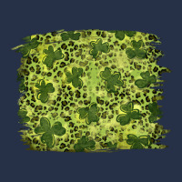 St Patrick's Day Shamrock Leopard Background Premium Hoodie | Teevron