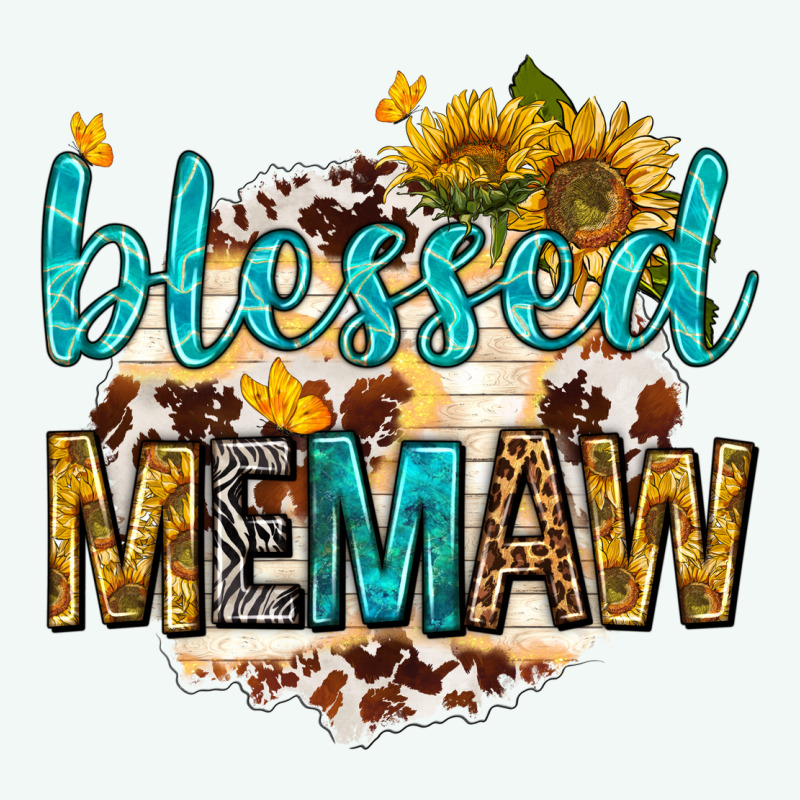 Blessed Memaw With Sunflowers Premium Hoodie by texasbilliewilder | Teevron