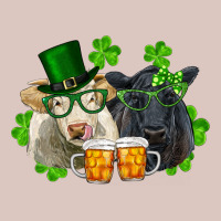 St. Patrick's Day Charolais And Black Angus Cows Premium Hoodie | Teevron