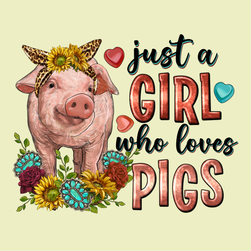 Western Just Girl Who Loves Pigs Urban Hoodie by texasbilliewilder | Teevron