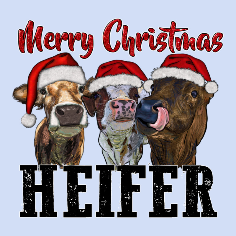Merry Christmas Heifers Urban Hoodie by RanaPortraitStore | Teevron