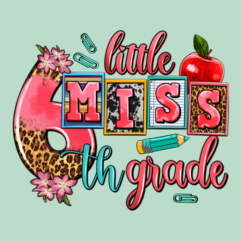 Little Miss 6 Th Grade Premium Hoodie by AdoDesignShop | Teevron