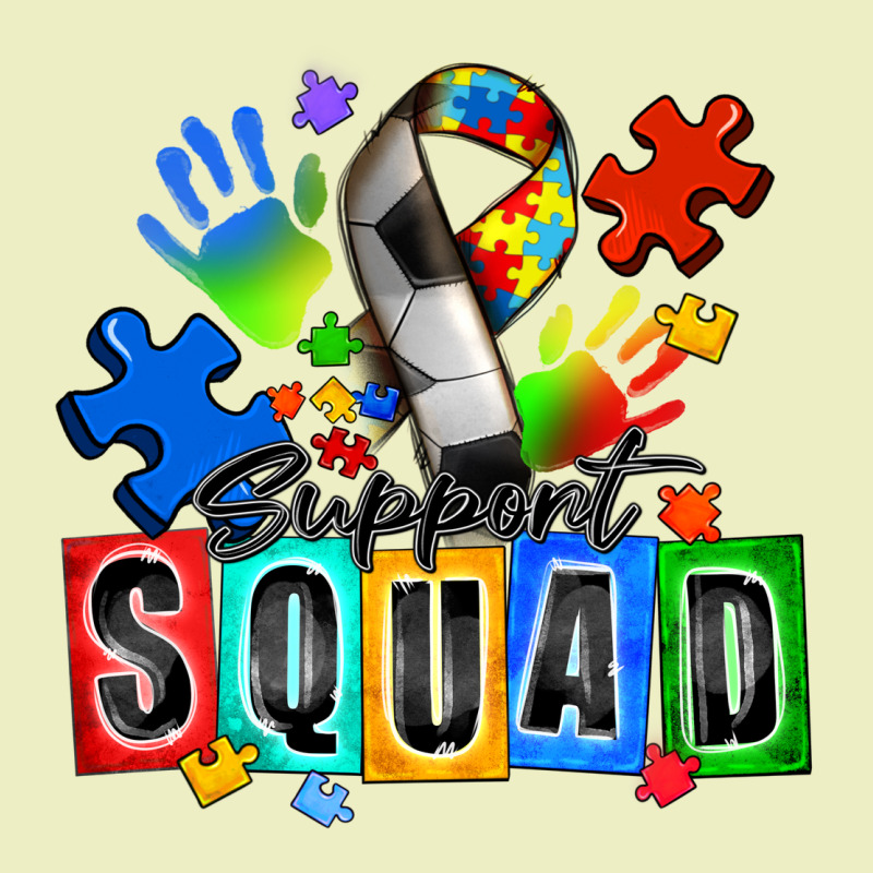 Soccer Support Squad Autism Urban Hoodie by Zillion Design Studio | Teevron