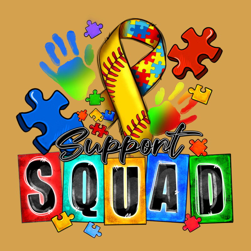 Softball Support Squad Autism Urban Hoodie by Zillion Design Studio | Teevron