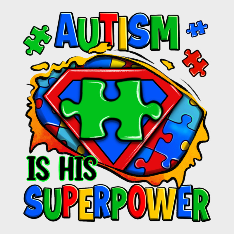 Autism Is His Superpower Ripped Urban Hoodie by Zillion Design Studio | Teevron