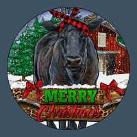 Black Angus Cattle Merry Christmas Urban Hoodie | Teevron