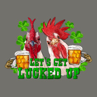 St. Patrick's Day Roosters Let's Get Lucked Up Premium Hoodie | Teevron