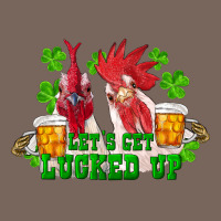 St. Patrick's Day Roosters Let's Get Lucked Up Premium Hoodie | Teevron