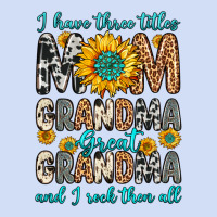 I Have Three Tittles Mom Grandma Great Grandma Urban Hoodie | Teevron