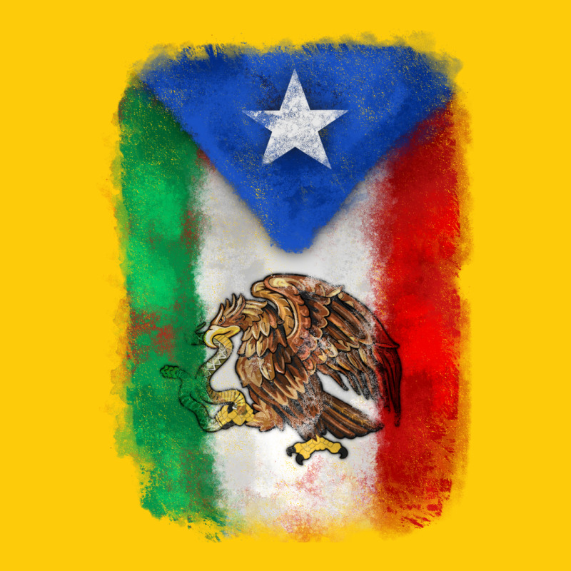 Mexico And Puerto Rico Flag Premium Hoodie by Zillion Design Studio | Teevron