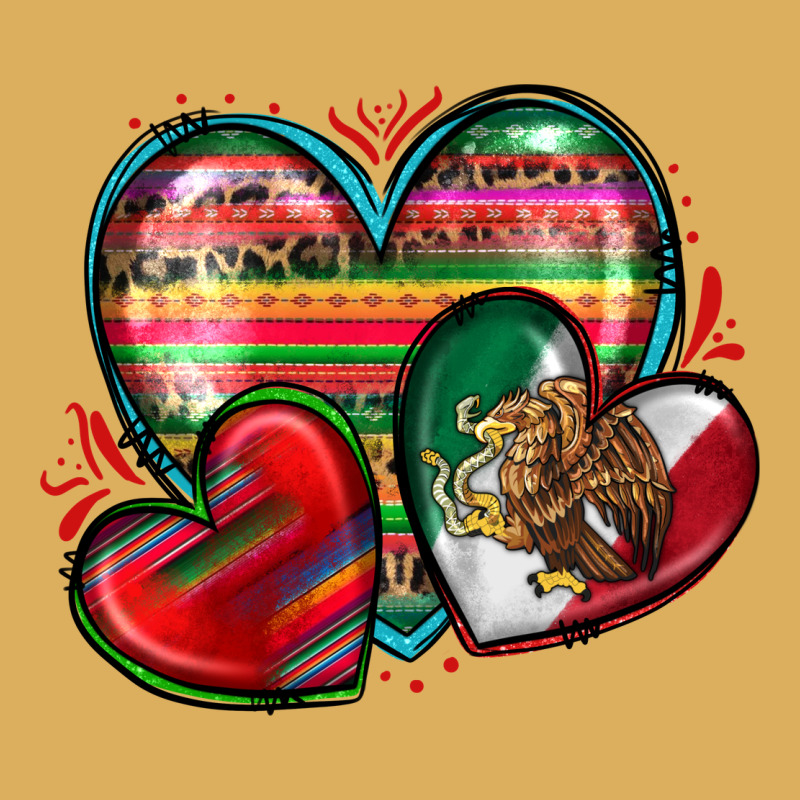Mexican Hearts Premium Hoodie by Zillion Design Studio | Teevron