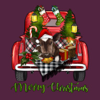 Merry Christmas Farm Truck With Baby Cow Urban Hoodie | Teevron