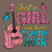 Just A Girl Who Loves Country Music Premium Hoodie | Teevron