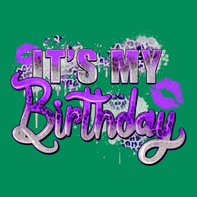 Purple Its My Birthday Urban Hoodie by Zillion Design Studio | Teevron