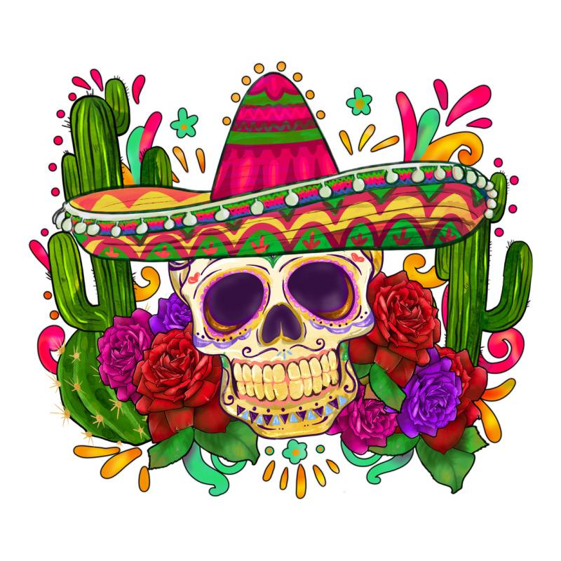 Mexican Skull Premium Hoodie by Zillion Design Studio | Teevron