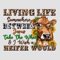 Living Life Somewhere Between Jesus Take The Wheel Premium Hoodie | Teevron
