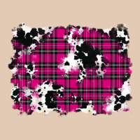 Pink Christmas Plaid Cowhide Pattern Background Urban Hoodie | Teevron