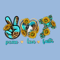 Peace Love Faith Premium Hoodie | Teevron