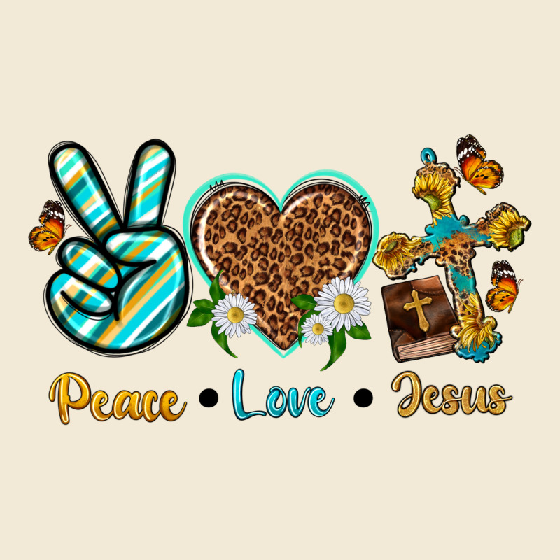 Peace Love Jesus Premium Hoodie by texasbilliewilder | Teevron