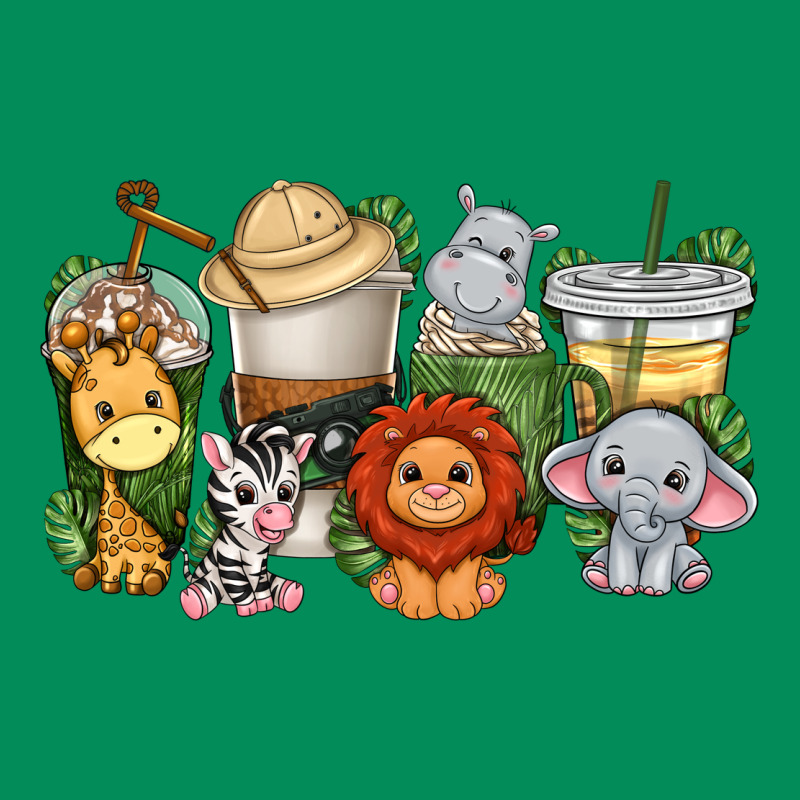 Cute Baby Safari Animals Coffee Cups Urban Hoodie by texasbilliewilder | Teevron