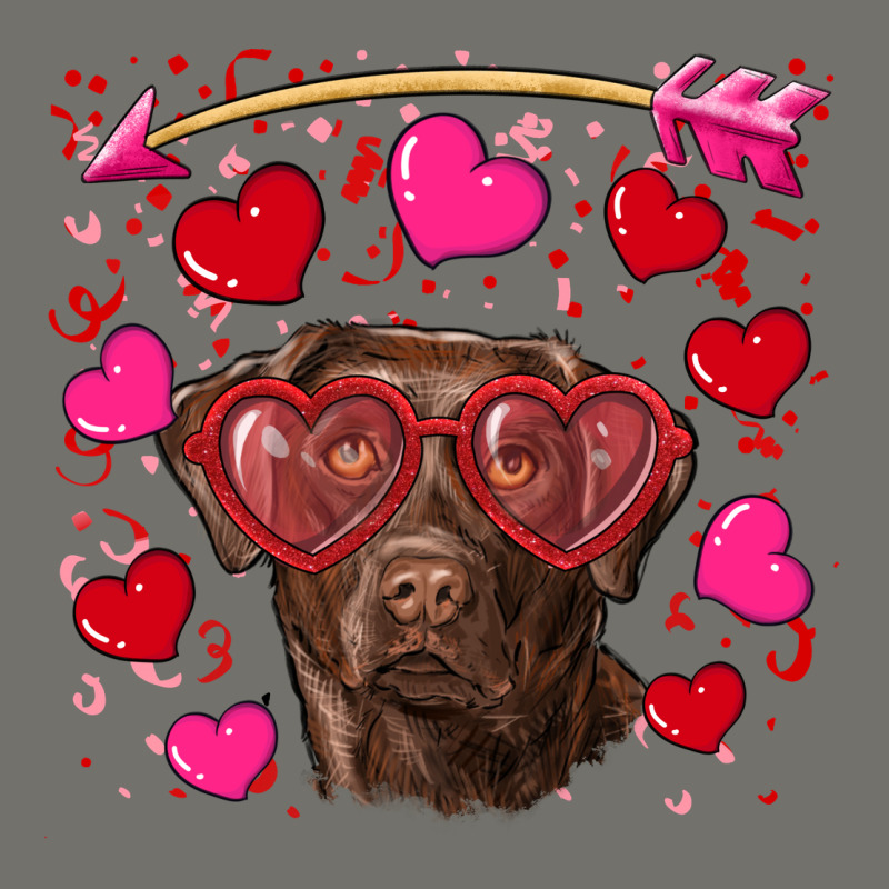 Valentine's Day  Labrador Retriever Premium Hoodie by RanaPortraitStore | Teevron