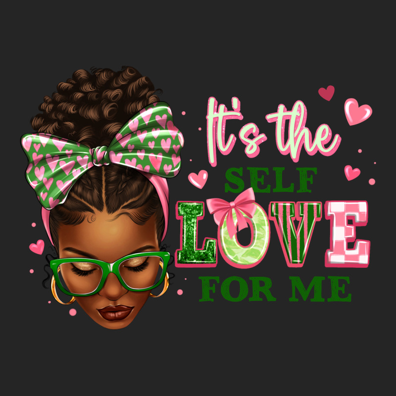 Sorority Colors Its The Self Love For Me Afro Woman2 Premium Hoodie by texasbilliewilder | Teevron