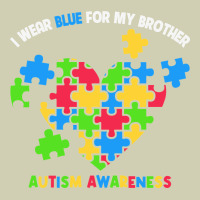 Wear Blue For My Brother Autism Heavy Core Tee | Teevron