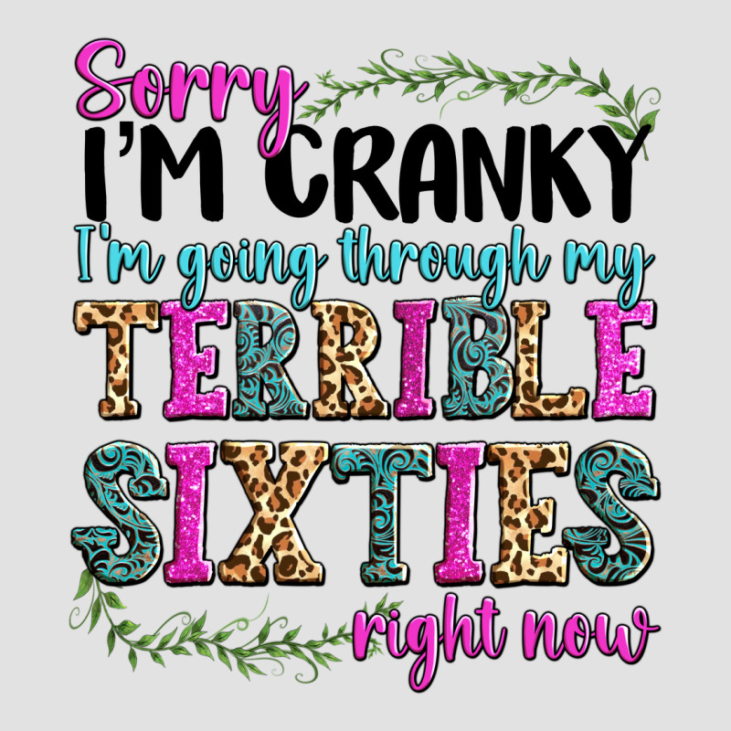Sorry Im Cranky Im Going Through My Terrible Sixties Right Now Premium Hoodie by texasbilliewilder | Teevron