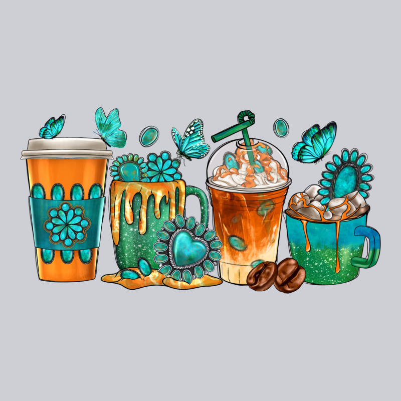 Gemstone Coffee Cups Urban Hoodie by texasbilliewilder | Teevron