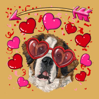 Valentine's Day  Saint Bernard Dog Premium Hoodie | Teevron