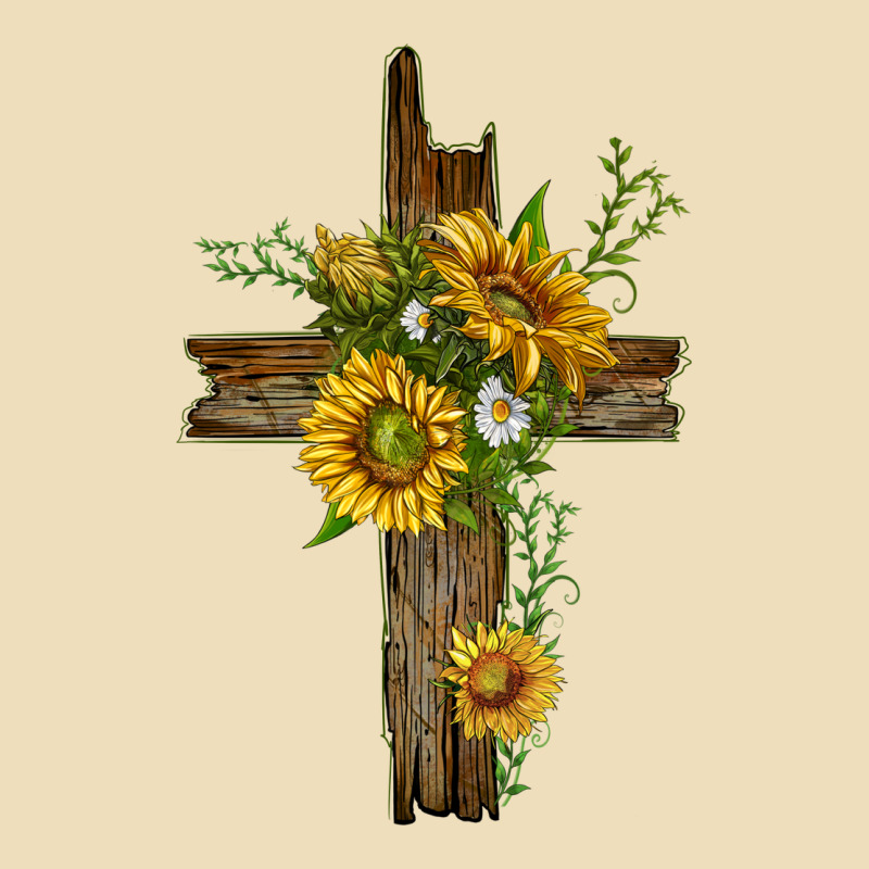 Sunflower Cross Premium Hoodie by texasbilliewilder | Teevron