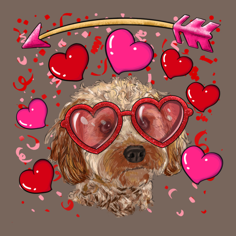 Valentine's Day Cockapoo Premium Hoodie by RanaPortraitStore | Teevron