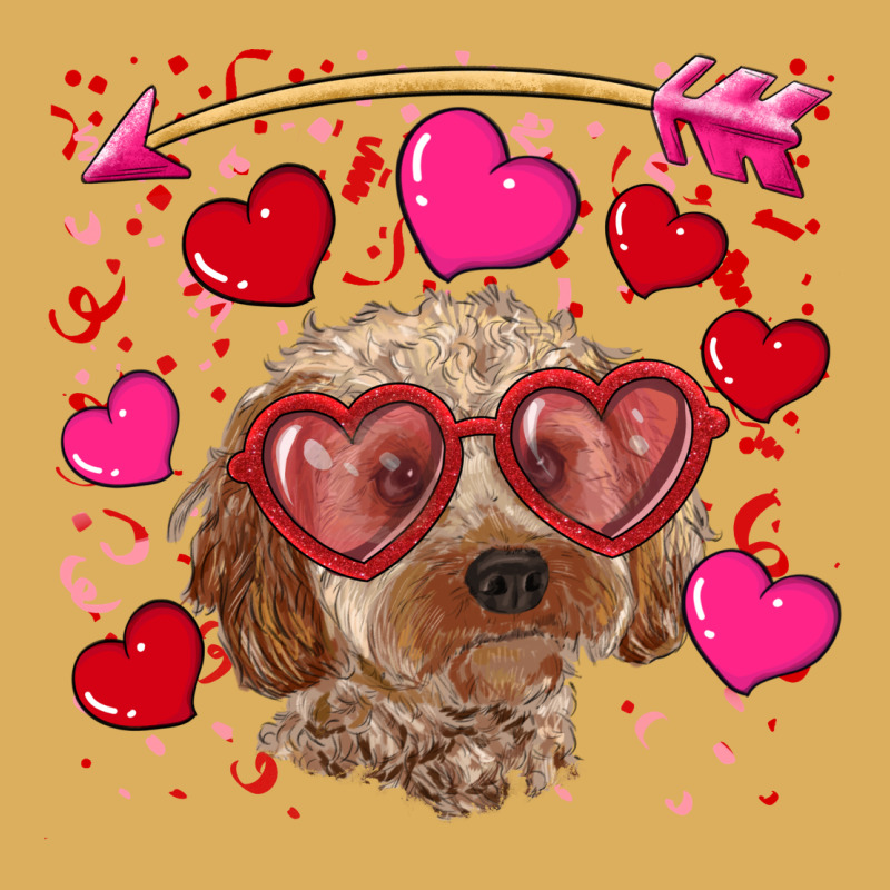 Valentine's Day Cockapoo Premium Hoodie by RanaPortraitStore | Teevron