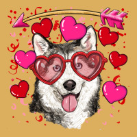 Valentine's Day Husky Premium Hoodie | Teevron