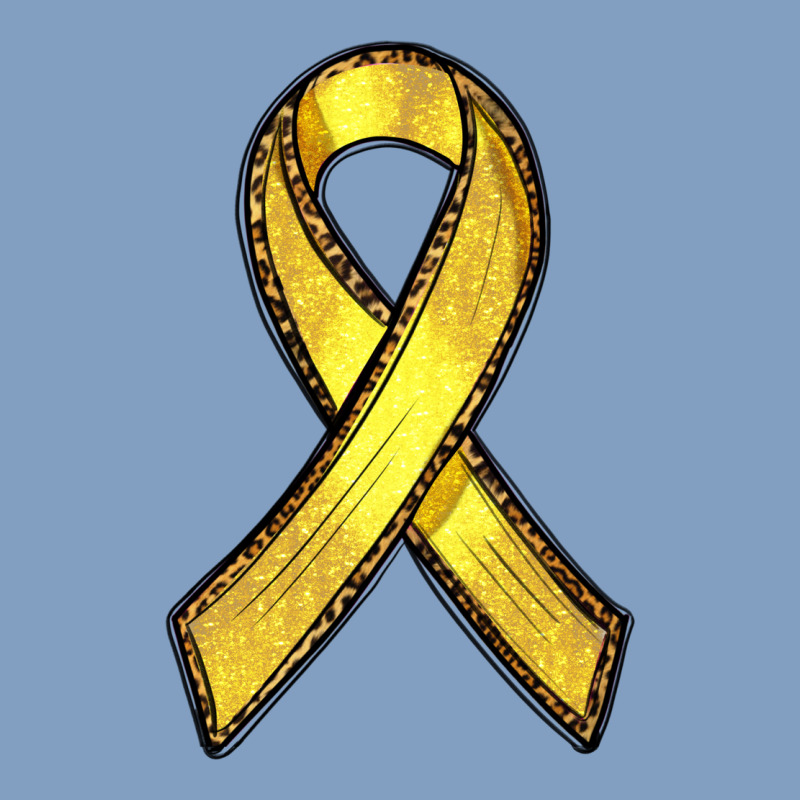Gold Cancer Ribbon Urban Hoodie by RanaPortraitStore | Teevron