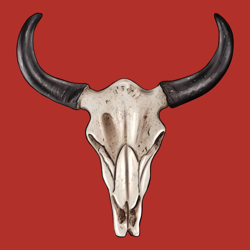 Western Bull Skull Tbw Premium Hoodie by texasbilliewilder | Teevron
