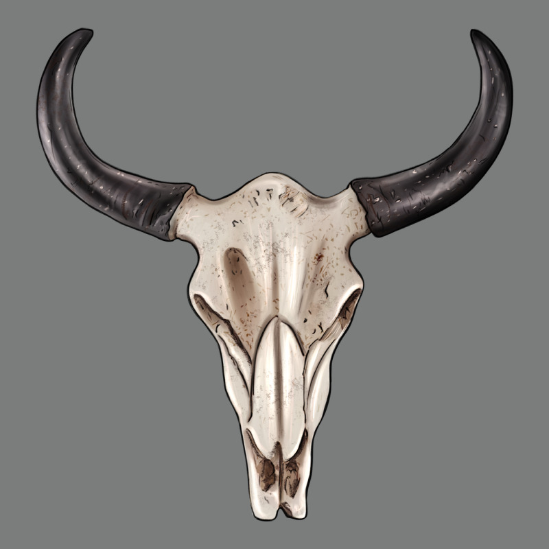 Western Bull Skull Tbw Premium Hoodie by texasbilliewilder | Teevron
