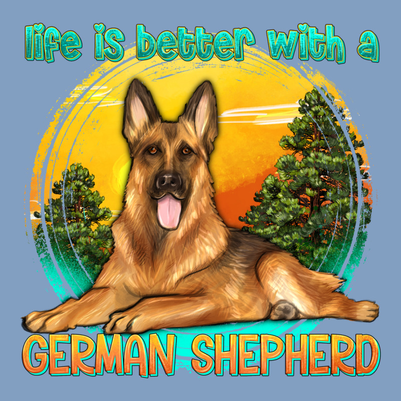 Life Is Better With A German Shepherd Urban Hoodie by texasbilliewilder | Teevron