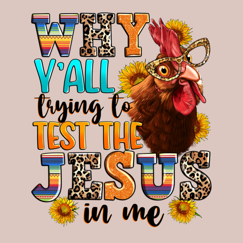 Why Yall Trying To Test The Jesus In Me Premium Hoodie by texasbilliewilder | Teevron