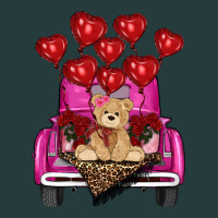 Valentine's Day Tedybear Truck Premium Hoodie | Teevron